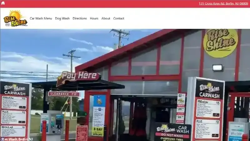 Car wash websites for retail locations